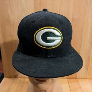 59 Fifty Green Bay Packers Black Cap